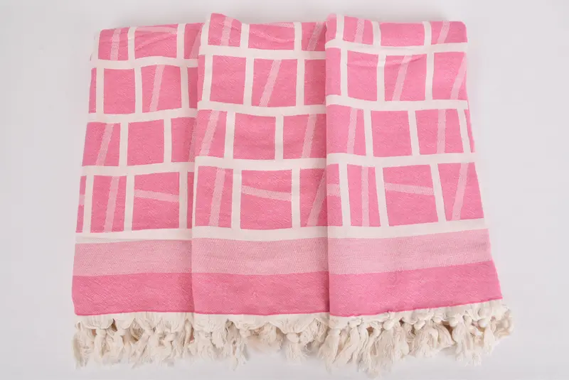 Turkish Towel USA, House Warming Gift, Bridesmaid Gift Towel, 70x34 Cotton Patterned Towel, Towel With Name, Bachelor Towel, Monogram Beach Towel - 7