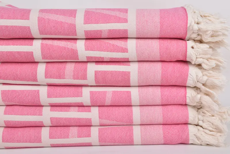 Turkish Towel USA, House Warming Gift, Bridesmaid Gift Towel, 70x34 Cotton Patterned Towel, Towel With Name, Bachelor Towel, Monogram Beach Towel - 2