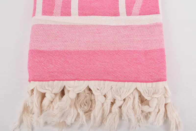 Turkish Towel USA, House Warming Gift, Bridesmaid Gift Towel, 70x34 Cotton Patterned Towel, Towel With Name, Bachelor Towel, Monogram Beach Towel - 3