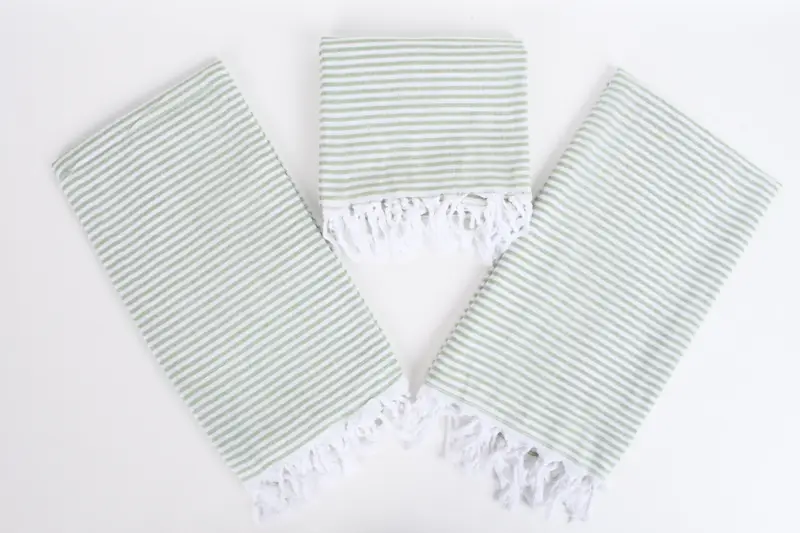 Cotton towel, Turkish Towel Beach, 68x36 Cotton Striped Towel, Bathroom Towel, Soft towel, Girls Weekend Getaways Gifts, Peshtemal Towel USA - 7