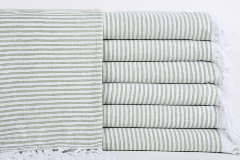 Cotton towel, Turkish Towel Beach, 68x36 Cotton Striped Towel, Bathroom Towel, Soft towel, Girls Weekend Getaways Gifts, Peshtemal Towel USA - 1