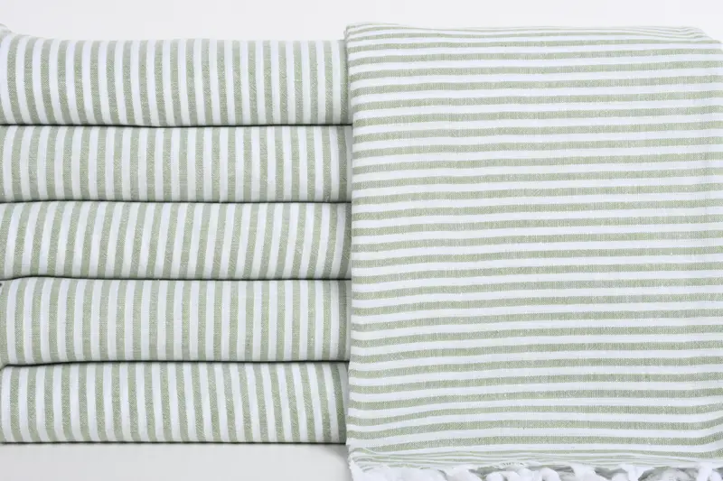 Cotton towel, Turkish Towel Beach, 68x36 Cotton Striped Towel, Bathroom Towel, Soft towel, Girls Weekend Getaways Gifts, Peshtemal Towel USA - 2