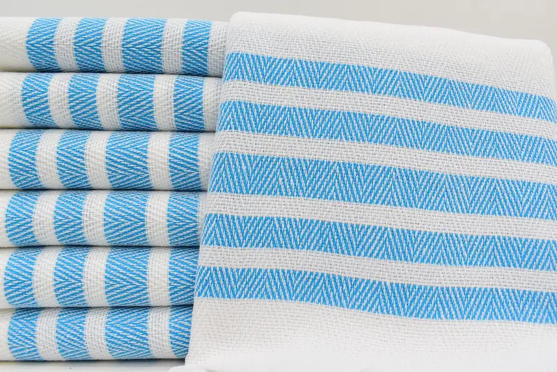 Bester Freundeshochzeitsgeschenk, Monogramm Küchentuch, benutzerdefiniertes Geschirrtuch, Hochzeitsbevorzugungen, türkisches Handtuch Handtuch, 36x24 Baumwollfischgralltuch - 1