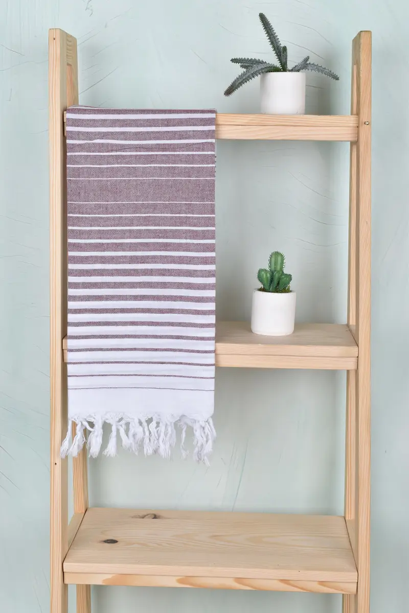 Quick-dry peshtemal, Pool Towels, 68x36 Cotton Striped Towel, Turkish Bath Towel Set, Valentines Day Gift For Him, Best Beach Towel, Absorbent towel - 8