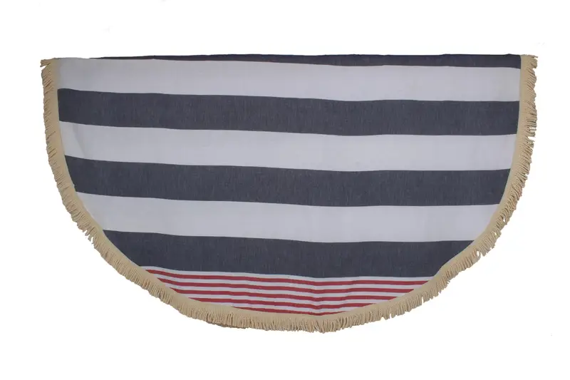 Bridesmaid Gifts, Housewarming Gift, 64x64 Cotton Striped Round Towel, Personalised Gift, Luxury Turkish Bath Towel, Sand-resistant towel, Gym Towel - 6