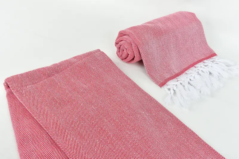 Family Gift Basket, Antibacterial Turkish peshtemal towel, Peshtemal Towel, Beach towel, 68x36 Cotton Herringbone Towel, Custom Gift, Memorial Gift - 7