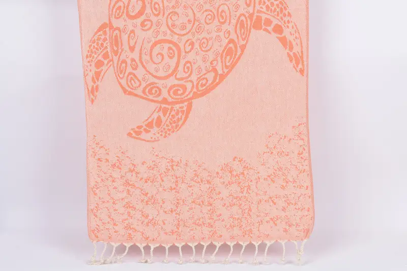 Türkischer Handtuch, Brautpartygeschenke, Geschenk für sie, Custom Handtuch, Bio -Geschirrtuch, Hochzeitsgeschenk, 36x18 Baumwoll Carretta Musterte Handtuch - 1