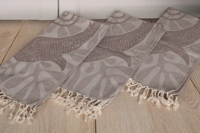 Düğün iyilikleri, 40x18 pamuklu balina tasarım havlu, doğum günü hediyesi, monogramlı el havlu, küçük banyo havlu, plaj bekarlık parti dekorasyonları - 7