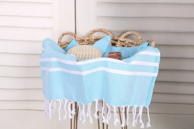 Spa Towel, 40x20 Cotton Striped Towel, Small Bath Towels, Monogram Kitchen Towel, Bridesmaid Proposal Gift, Personalized Dish Towel, Bachelor Towel - 2