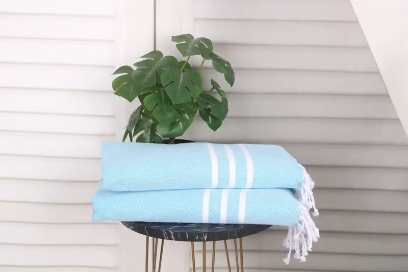 Spa Towel, 40x20 Cotton Striped Towel, Small Bath Towels, Monogram Kitchen Towel, Bridesmaid Proposal Gift, Personalized Dish Towel, Bachelor Towel - 3