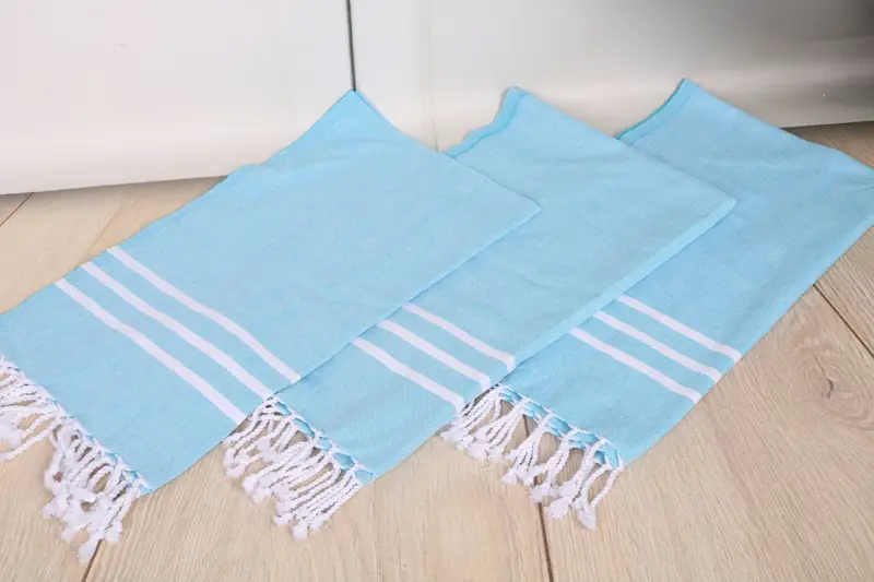 Spa Towel, 40x20 Cotton Striped Towel, Small Bath Towels, Monogram Kitchen Towel, Bridesmaid Proposal Gift, Personalized Dish Towel, Bachelor Towel - 6