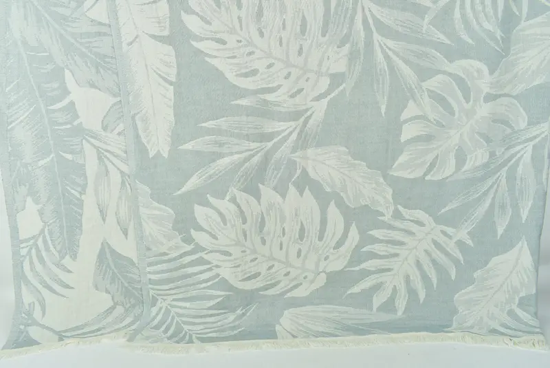 Gift For Wedding Day, Thanksgiving Tablecloth, 94x86 Cotton Floral Design Towel, Bridal Shower Gift, Spa Gift, Throw Blanket, Bachelorette Gifts - 1