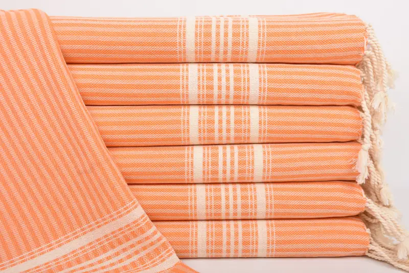Small Bath Towels, Spa Towel, 40x18 Cotton Striped Towel, Monogram Hand Towel, Beach Theme Wedding Gift, House Warming Gift, Personalized Hand Towel
