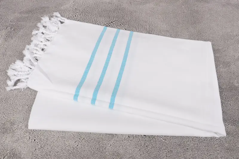 Turkish bath towel for spa, 70x40 Cotton Striped Towel, Turkish Towel USA, Yoga Towel, Wedding Favors, Maid Of Honor Gift, Bachelorette Party Favors - 6