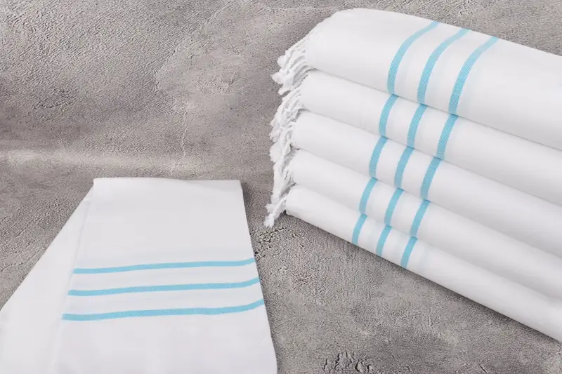 Turkish bath towel for spa, 70x40 Cotton Striped Towel, Turkish Towel USA, Yoga Towel, Wedding Favors, Maid Of Honor Gift, Bachelorette Party Favors - 2