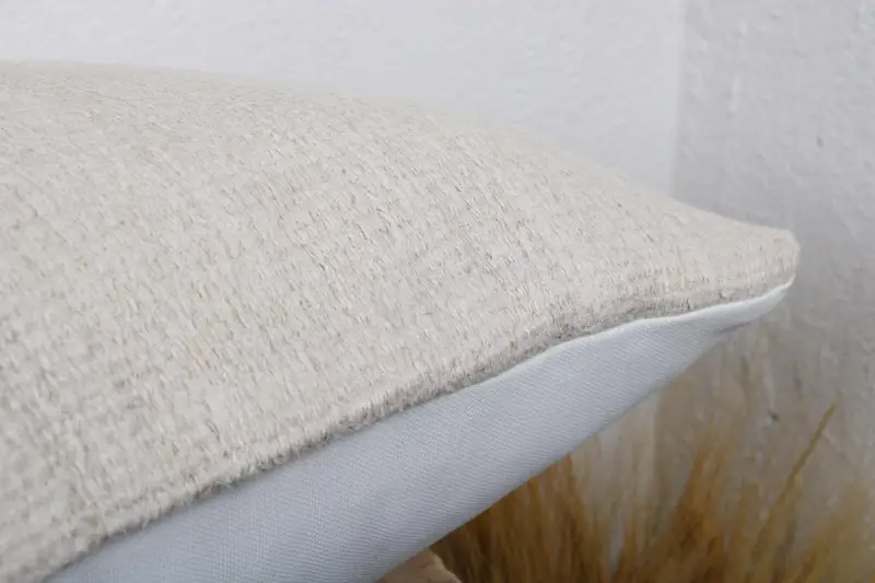 Pillow Cover, Boho Pillow Sham Cover, Rustic Cushion, Antique Pillows, Kilim Cushion Sham, 16x24 White Cushion Cover, Lounge Throw Pillow Cover - 6