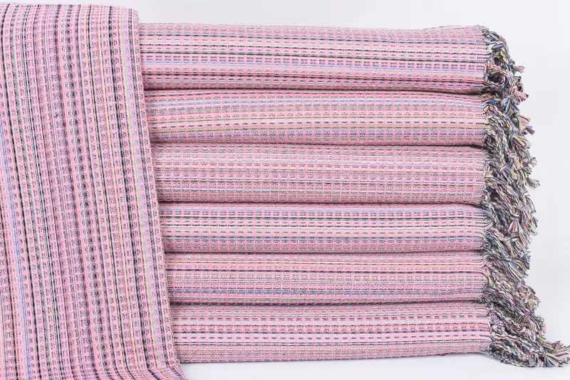 Bridesmaid Gift, Guest Towel, 70x40 Cotton Geometric Towel, Valentines Day Gift Idea, Gifts For Him, Halloween Bachelorette Party Favors, Thin towel - 1
