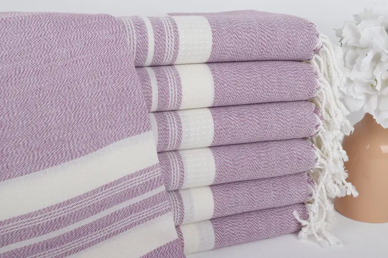 Beach Towel Bulk, Quick-dry towel, 60x38 Cotton Striped Towel, Wedding Gifts Towel, Bachelorette Favors Beach, Wedding Day Gift For Bride - 1