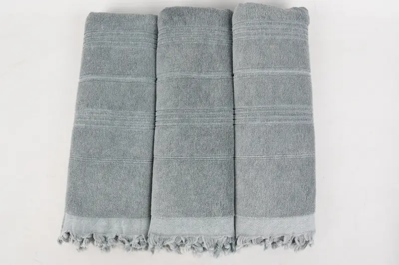 Personalized Gifts, Embroidered Towel, Cancun Bachelorette Party Gift Ideas, Beach Towel Bulk, Spa Gift, 70x36 Cotton Striped Terry Towel - 3