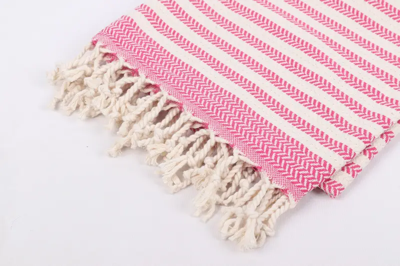 Organic towel, 70x40 Cotton Chevron Towel, Peshtemal, Turkish bath towel for spa, Custom Wedding Gift, Absorbent towel, Organic Cotton Towel - 7