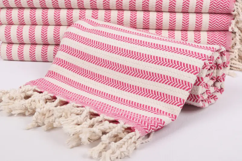 Organic towel, 70x40 Cotton Chevron Towel, Peshtemal, Turkish bath towel for spa, Custom Wedding Gift, Absorbent towel, Organic Cotton Towel - 4