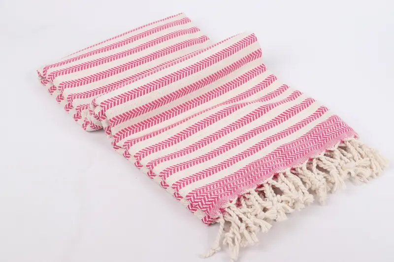 Organic towel, 70x40 Cotton Chevron Towel, Peshtemal, Turkish bath towel for spa, Custom Wedding Gift, Absorbent towel, Organic Cotton Towel - 6