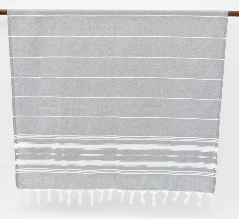 70x40 Cotton Herringbone Towel, Thin towel, Personalized Wedding Gift For Couple, Soft towel, Turkish Towel Monogram, Bachelorette Gifts - 4
