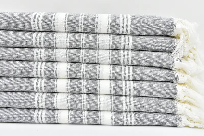 70x40 Cotton Herringbone Towel, Thin towel, Personalized Wedding Gift For Couple, Soft towel, Turkish Towel Monogram, Bachelorette Gifts - 1
