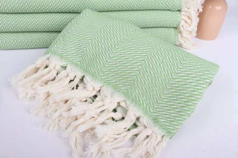 Custom Wedding Towel, Family Gift, Girls Weekend Favors, 70x40 Cotton Chevron Towel, Yoga Towel, Turkish Towel USA, Custom Gift, Wedding Gifts Towel - 4
