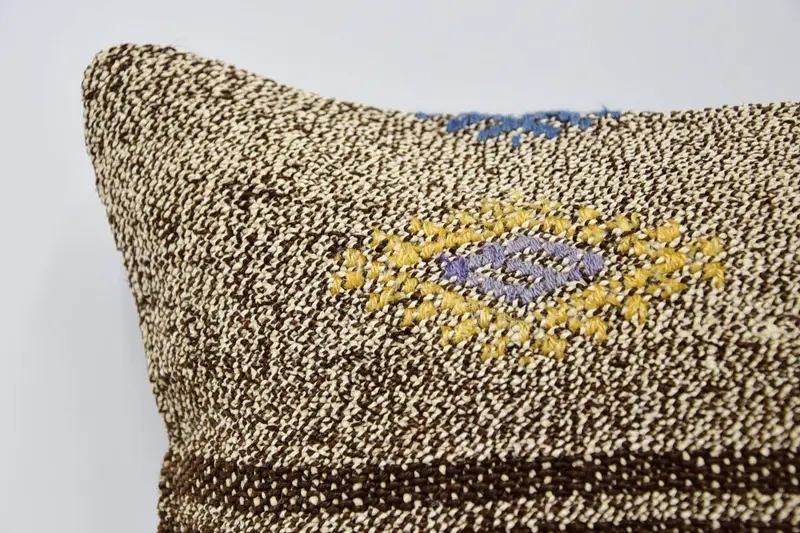 Gift Pillow, Home Decor Pillow, Interior Designer Pillow, Outdoor Throw Pillow Sham, Cushion Cover, Farmhouse Pillow Cover, 12x12 Brown Pillow Cover - 2