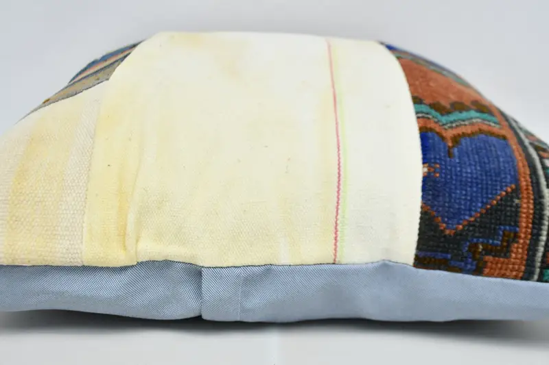 Aesthetic Pillow, Interior Designer Pillow, Cushion Case, Kilim Pillow Cover, Floor Cushion Cover, 24x24 Red Pillow Case, Gift Pillow - 6