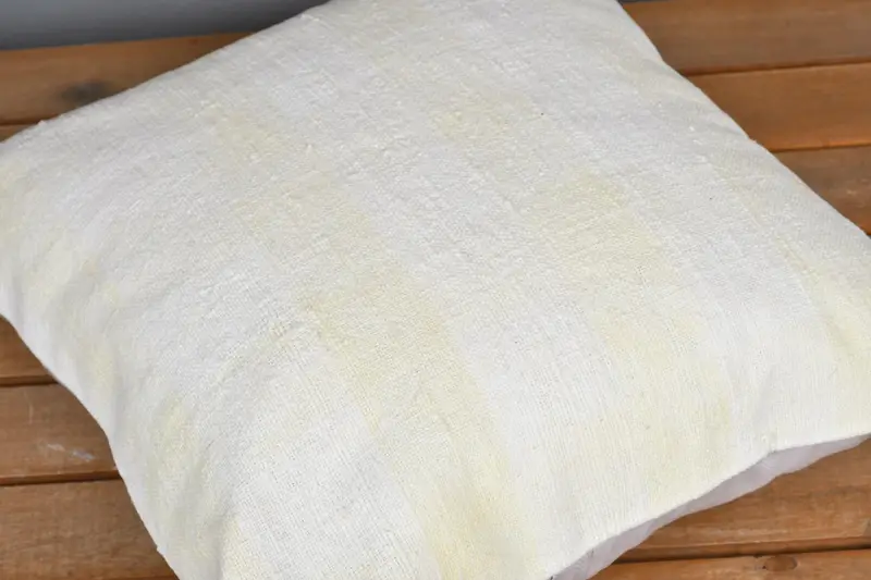 Home Decor Pillow, Boho Pillow, Cushion, Vintage Kilim Throw Pillow, Office Chair Pillow Case, Nautical Throw Cushion, 16x16 White Pillow - 3