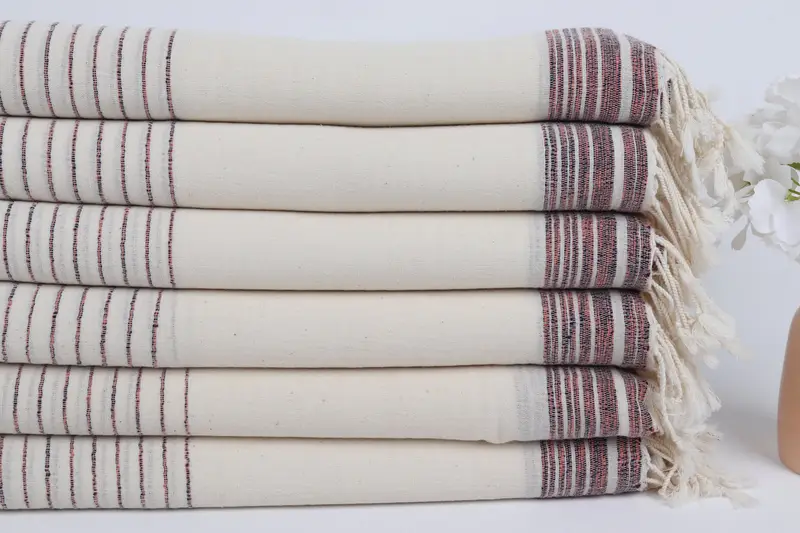 Turkish Bath Towel Set, 68x36 Cotton Striped Towel, Birthday Gift, Bachelorette Party Gifts Bridesmaids, Best Beach Towel, Bachelorette Party Gift - 3