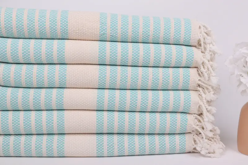 Scarf Towel, Personalized Gift, Wedding Towel, Birthday Gift, Pool Towels, 70x40 Cotton Striped Towel, Bachelorette Party Favors, Bachelorette Gifts - 3