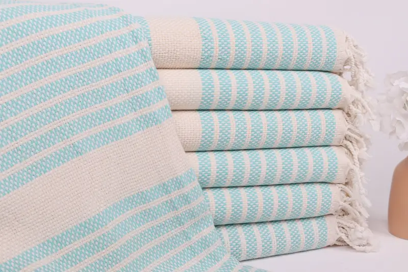 Scarf Towel, Personalized Gift, Wedding Towel, Birthday Gift, Pool Towels, 70x40 Cotton Striped Towel, Bachelorette Party Favors, Bachelorette Gifts - 1