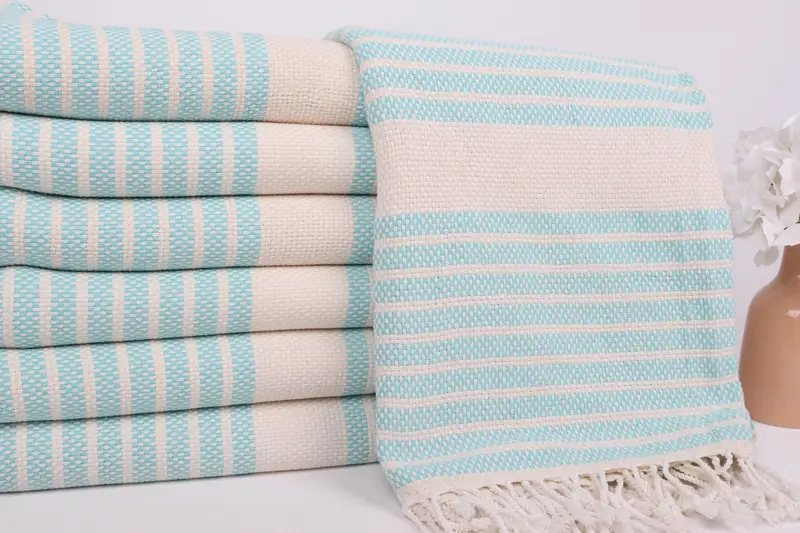 Scarf Towel, Personalized Gift, Wedding Towel, Birthday Gift, Pool Towels, 70x40 Cotton Striped Towel, Bachelorette Party Favors, Bachelorette Gifts - 2