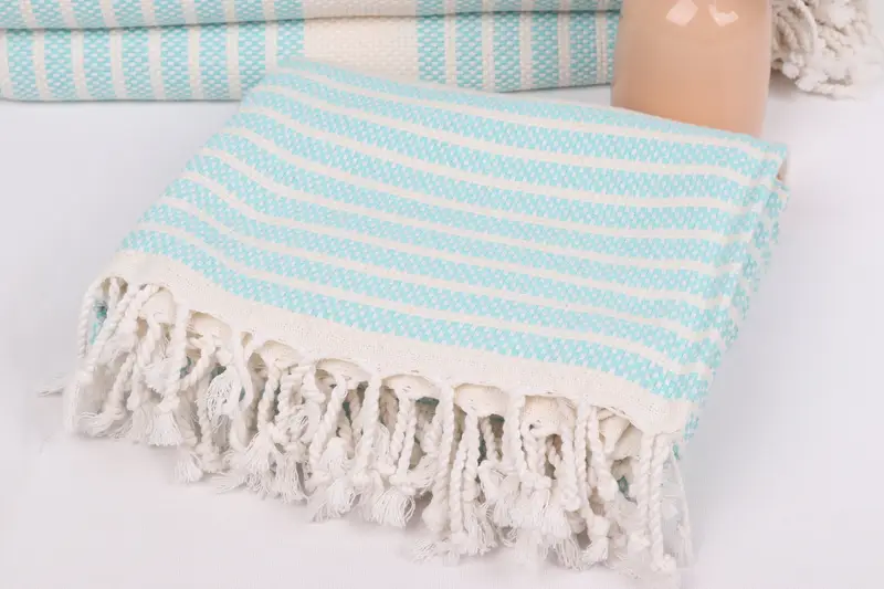 Scarf Towel, Personalized Gift, Wedding Towel, Birthday Gift, Pool Towels, 70x40 Cotton Striped Towel, Bachelorette Party Favors, Bachelorette Gifts - 5