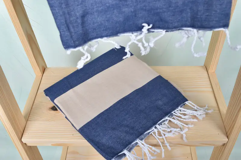 Holiday Towel, Bachelor Gifts, 70x40 Cotton Striped Towel, Handwoven Turkish Towel, Gift Boxes Towel, Personalized Wedding Gift, Home Decor Gifts - 5