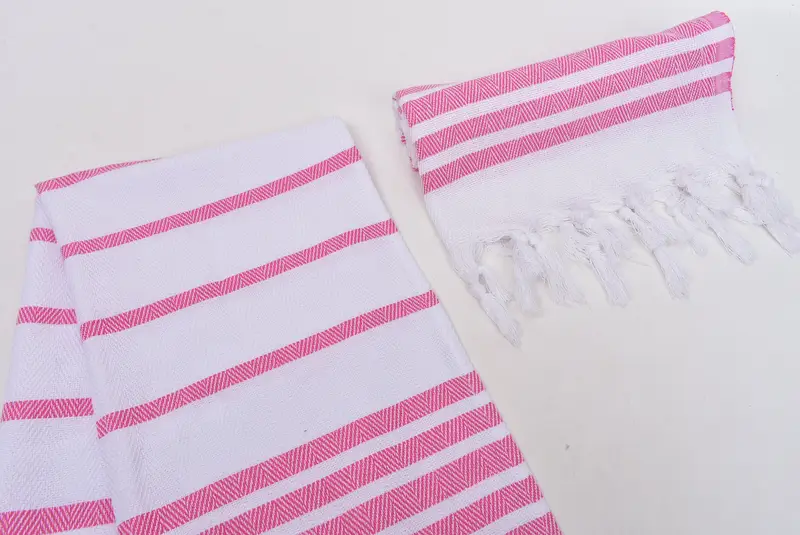 Custom Name Towel, Maid Of Honor Gift, Custom Turkish Towel, Kitchen Towel, Custom Hand Towel, Bridesmaid Gifts, 36x24 Cotton Herringbone Towel - 7