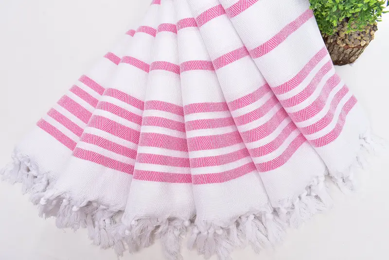 Custom Name Towel, Maid Of Honor Gift, Custom Turkish Towel, Kitchen Towel, Custom Hand Towel, Bridesmaid Gifts, 36x24 Cotton Herringbone Towel - 4