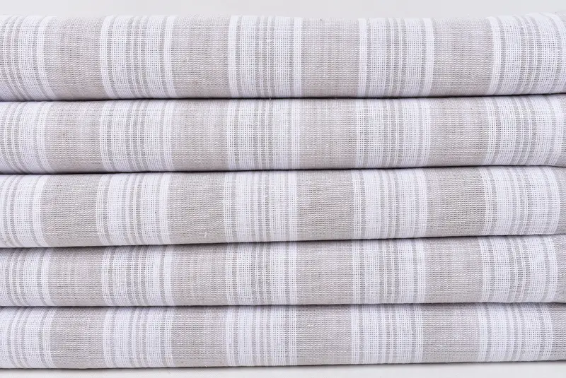 Organic Towel, Personalized Gift, Memorial Gift, Bridal Shower Gift, Pool Towels, Bachelorette Party Decorations, 70x40 Cotton Striped Towel - 2