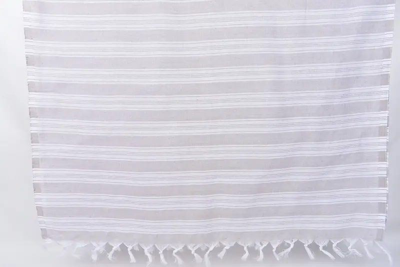 Organic Towel, Personalized Gift, Memorial Gift, Bridal Shower Gift, Pool Towels, Bachelorette Party Decorations, 70x40 Cotton Striped Towel - 8