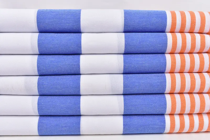 Gift For Wedding Day, Monogram Kitchen Towel, Personalized Hand Towel, Personalized Gifts, Bridesmaid Gifts Personalized, 40x24 Cotton Striped Towel - 2
