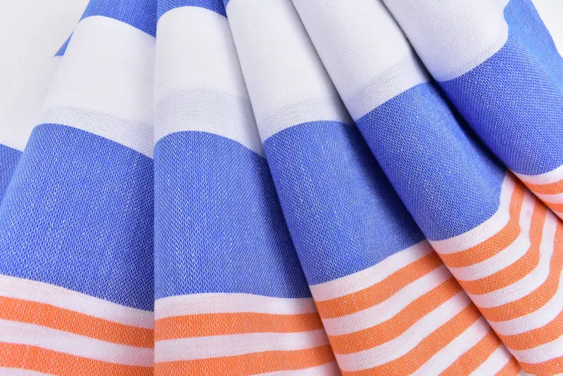 Gift For Wedding Day, Monogram Kitchen Towel, Personalized Hand Towel, Personalized Gifts, Bridesmaid Gifts Personalized, 40x24 Cotton Striped Towel - 5