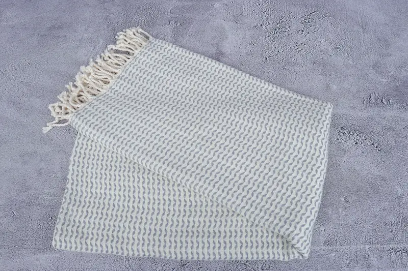 Personalized Towel, Turkish beach towel, 70x40 Cotton Diamond Towel, Best Beach Towel, Custom Turkish Towel, Hammam Towel USA, Bridesmaid Favors - 6