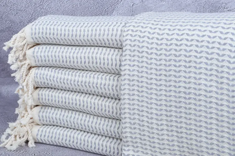 Personalized Towel, Turkish beach towel, 70x40 Cotton Diamond Towel, Best Beach Towel, Custom Turkish Towel, Hammam Towel USA, Bridesmaid Favors - 1