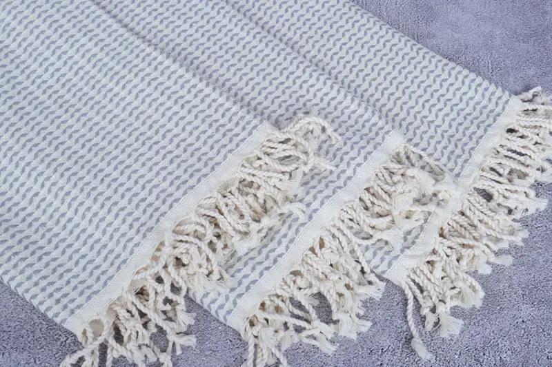 Personalized Towel, Turkish beach towel, 70x40 Cotton Diamond Towel, Best Beach Towel, Custom Turkish Towel, Hammam Towel USA, Bridesmaid Favors - 5