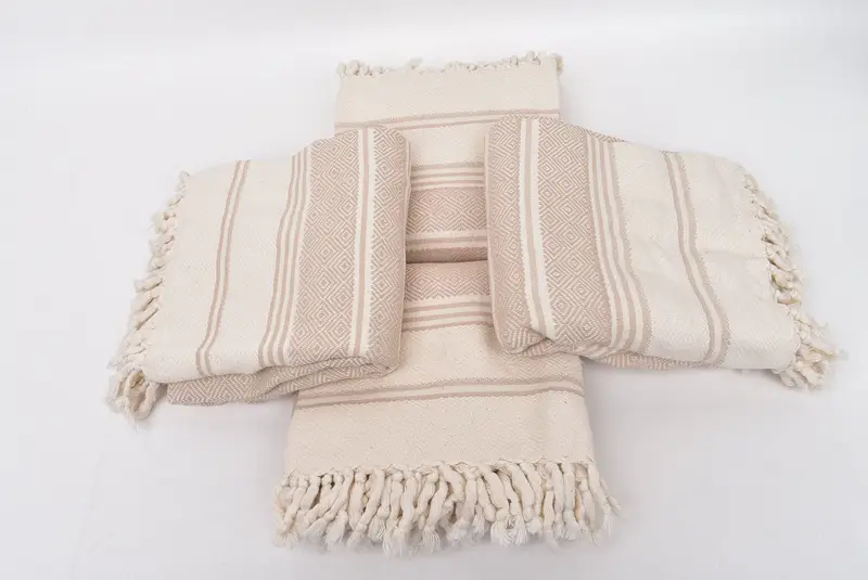 Peshtemal Towel, Bridesmaid Gift Towel, Sand-resistant towel, 64x40 Cotton Herringbone Towel, Custom Gift, Luxury Beach Towel, Bridal Shower Favor - 6