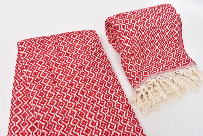 Embroidery Towels, Personalized Turkish Towel, Fouta towel, 70x40 Cotton Diamond Towel, Custom Towel, Towel With Name, Embroidered Beach Towel - 7