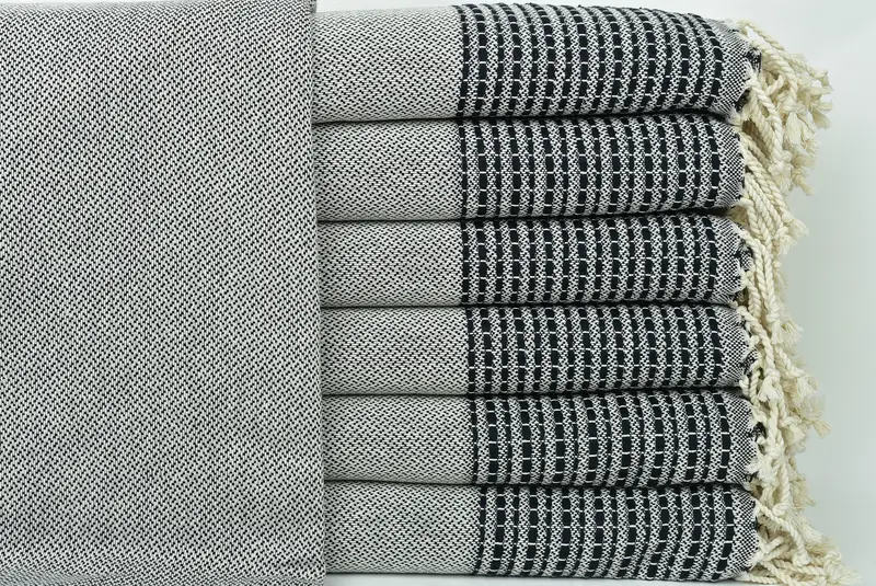 70x36 Cotton Striped Towel, Spa Towel, Luxury Beach Towel, Monogram Beach Towel, Sand-resistant towel, Bridesmaid Gifts Personalized, Thin towel - 1